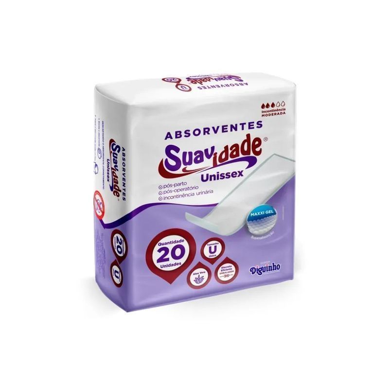 Absorvente Suavidade c/20