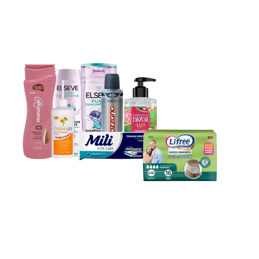 Kit Mensal Padrão Feminino + Lifree