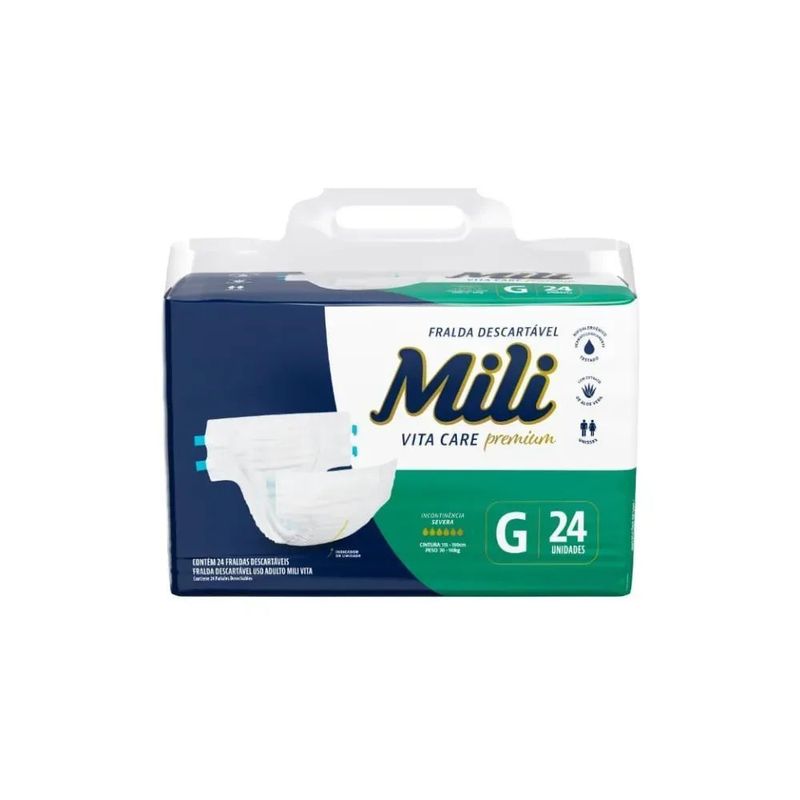 Fralda Mili Premium G24